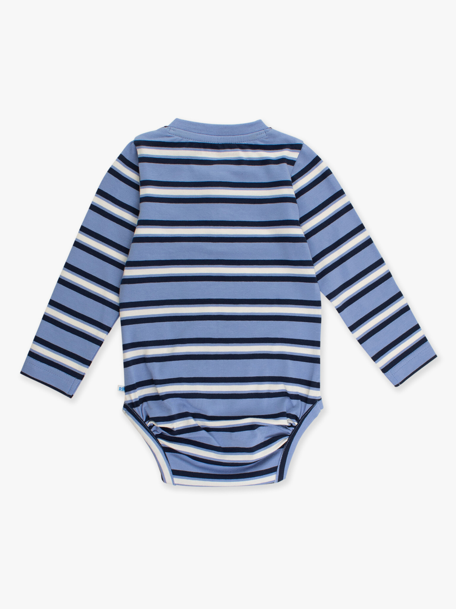 RuffleButts Rufflebutts Knit Long Sleeve 2-Button Henley Bodysuit