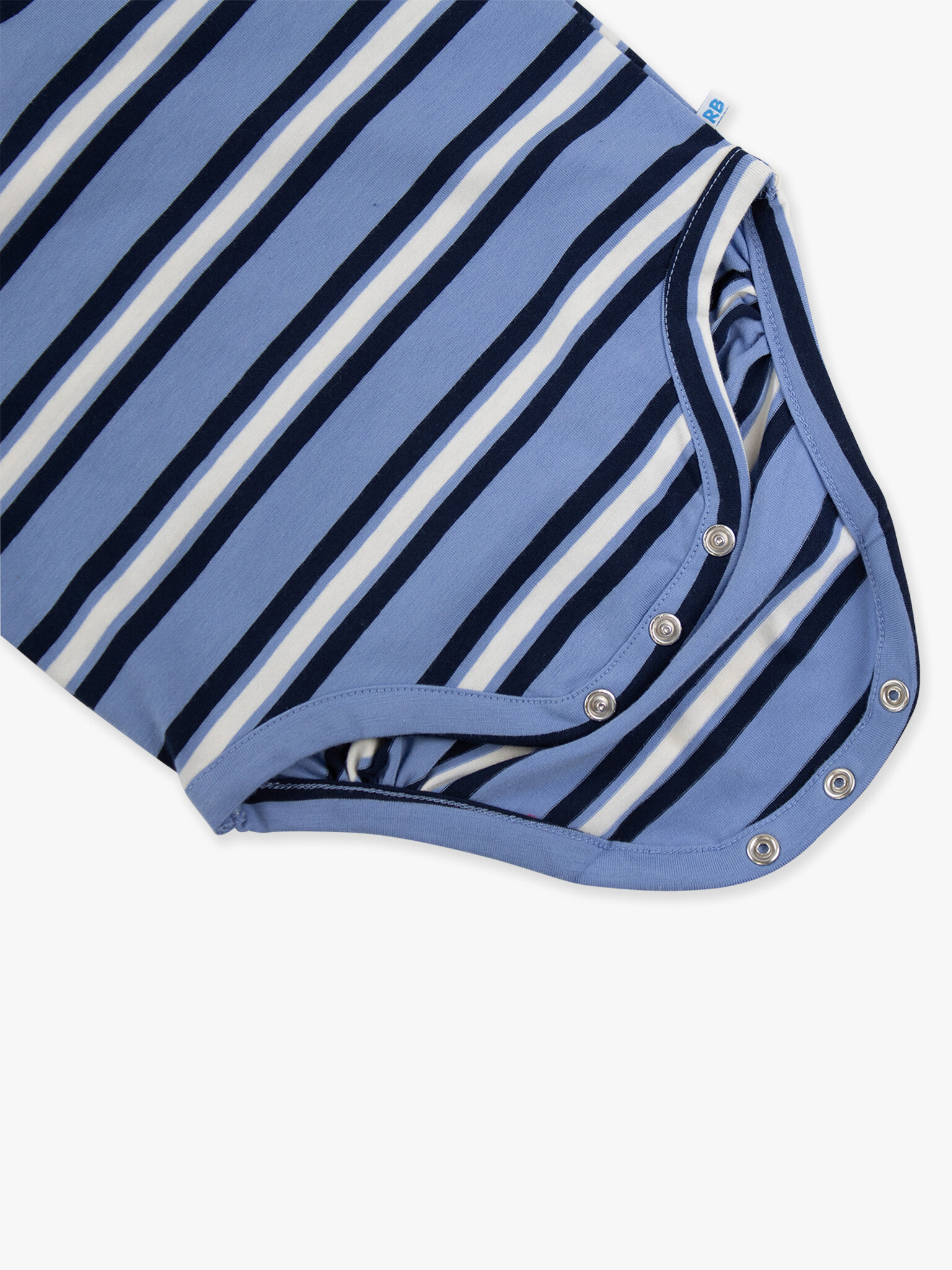 RuffleButts Rufflebutts Knit Long Sleeve 2-Button Henley Bodysuit