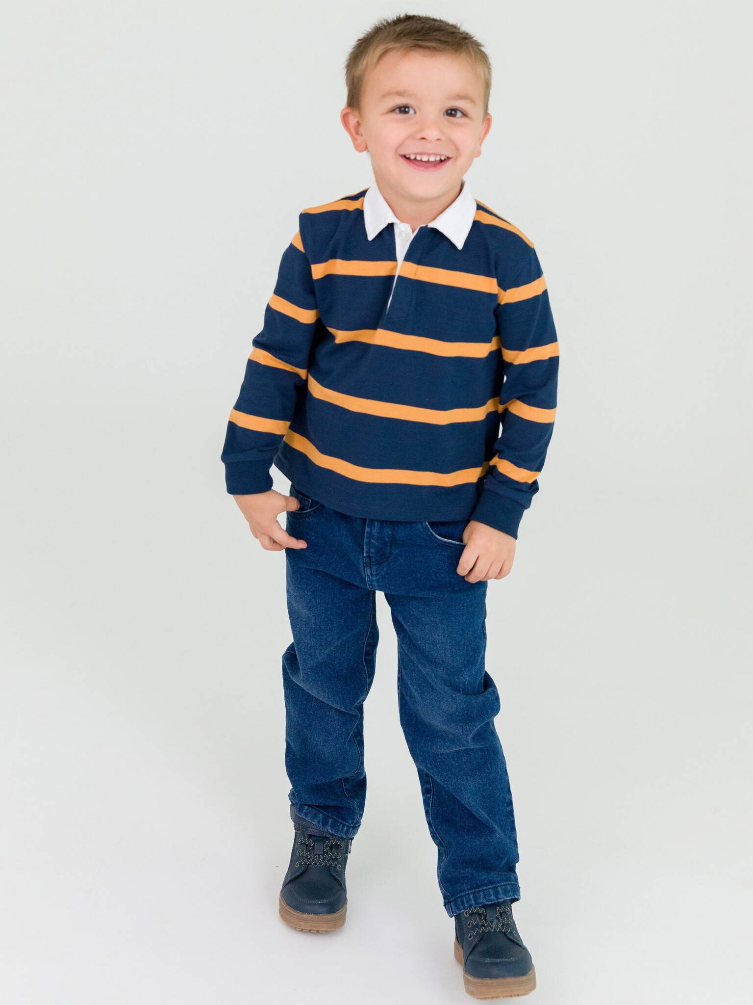 RuffleButts Rufflebutts Straight Jeans