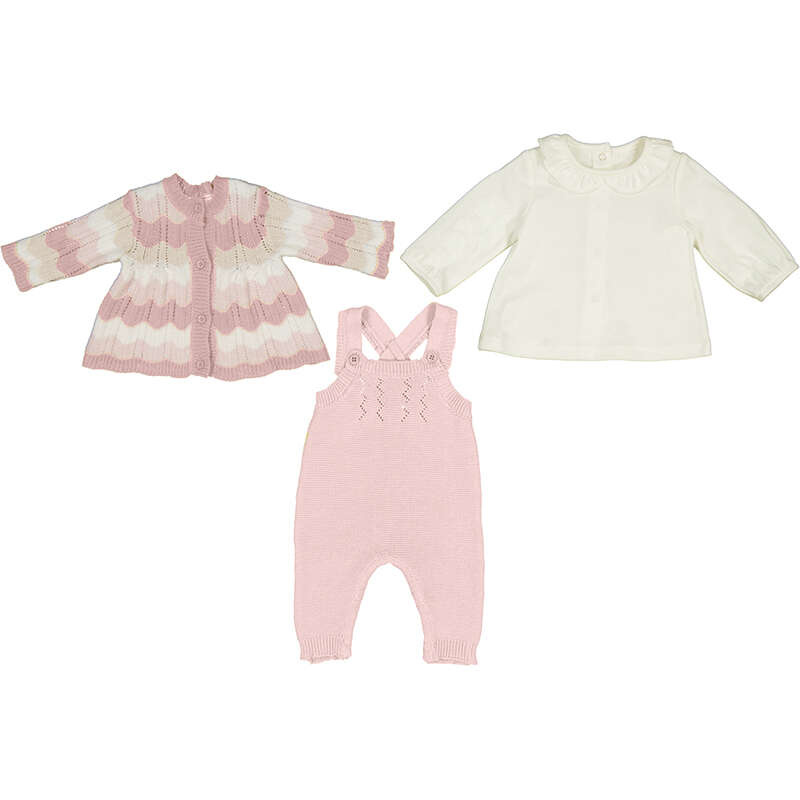 Mayoral Mayoral Knit Overall Set