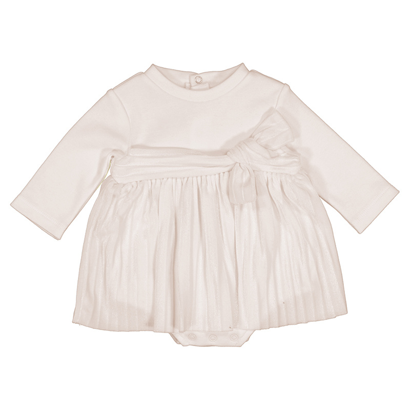 Mayoral Mayoral Bow Bodysuit Dress