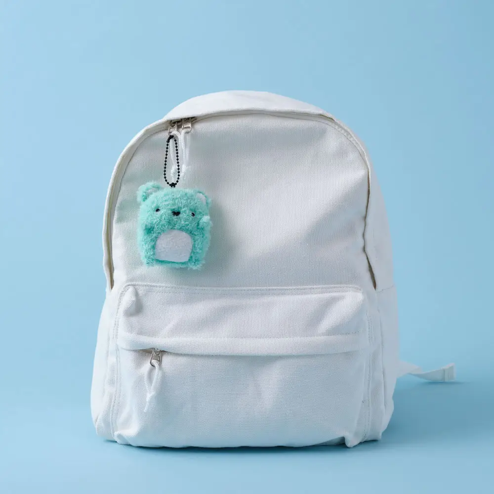 Noodoll Noodoll Keyring - Ricepudding - Blue Bear