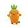 Noodoll Noodoll  Mini Plush Toy - Ricecrunch - Orange Carrot