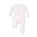 Angel Dear Angel Dear Ribbon Bow Trellis 2 Way Ruffle Zipper Footie