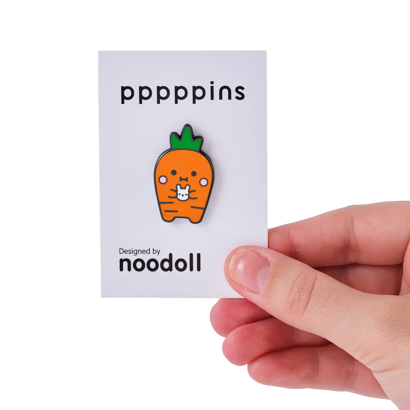 Noodoll Noodoll Enamel Pin - Ricecrunch Carrot