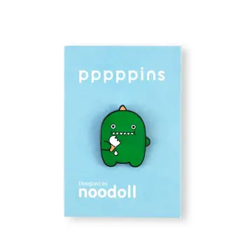 Noodoll Noodoll Enamel Pin - Ricedino Dinosaur