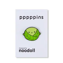 Noodoll Noodoll Enamel Pin - Riceprout Brussel Sprout