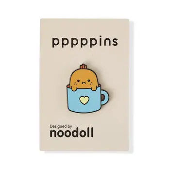 Noodoll Noodoll Enamel Pin - Ricespud Mug - Beige Potato