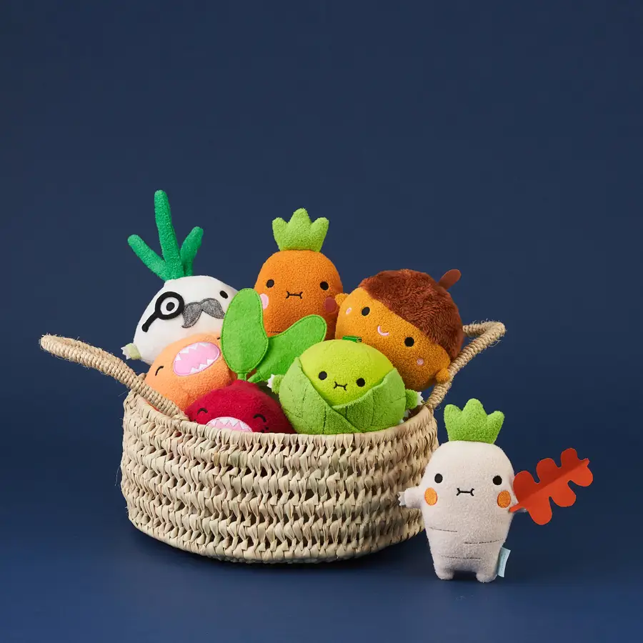 Noodoll Noodoll Mini Plush Toy - Riceprout - Green Brussel Sprout