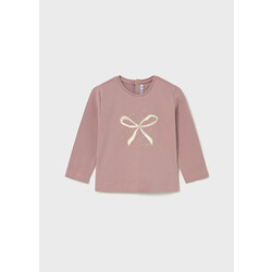 Mayoral Mayoral Bow Long Sleeve T-Shirt