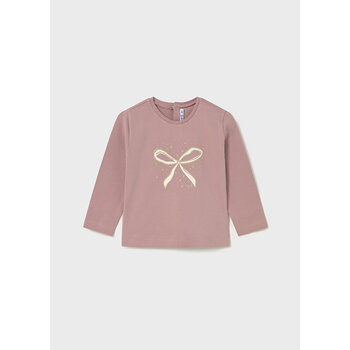 Mayoral Mayoral Bow Long Sleeve T-Shirt