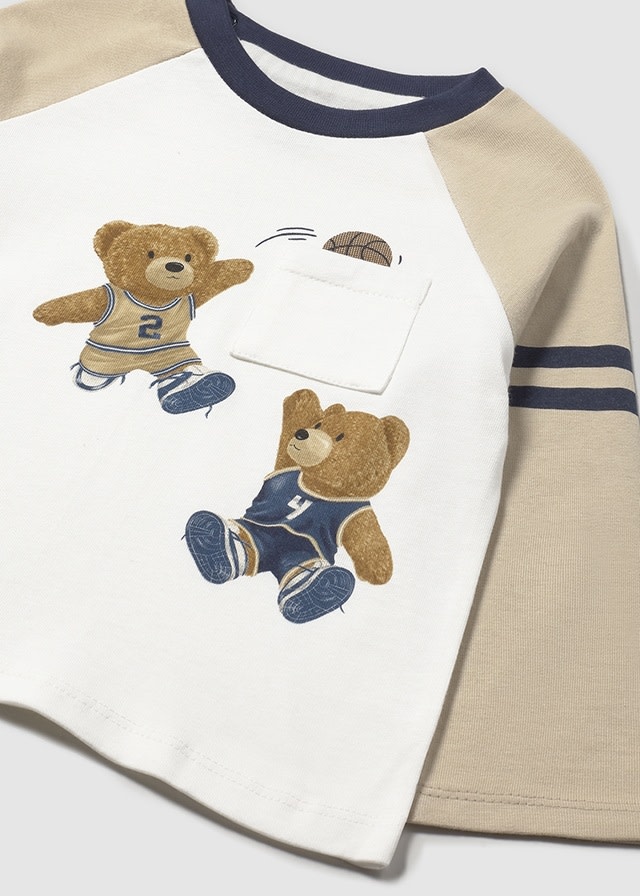 Mayoral Mayoral Teddy Bear Duo Tee