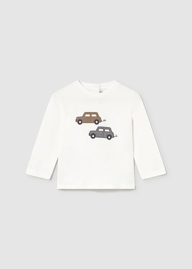 Mayoral Mayoral Car Applique Tee