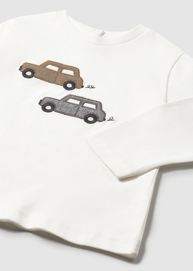Mayoral Mayoral Car Applique Tee