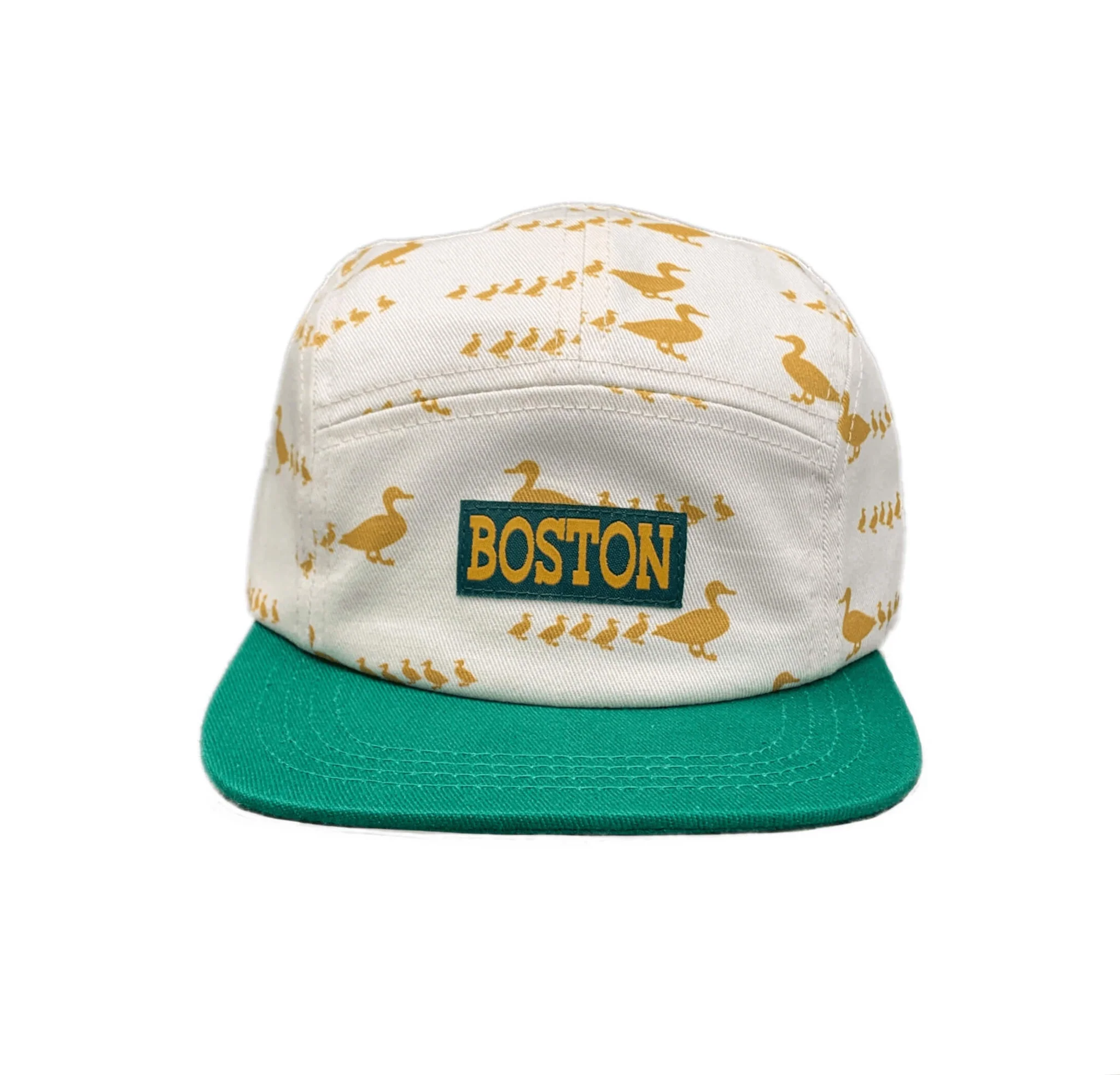 Sidetrack Sidetrack Toddler Boston Ducklings Print 5-Panel Hat