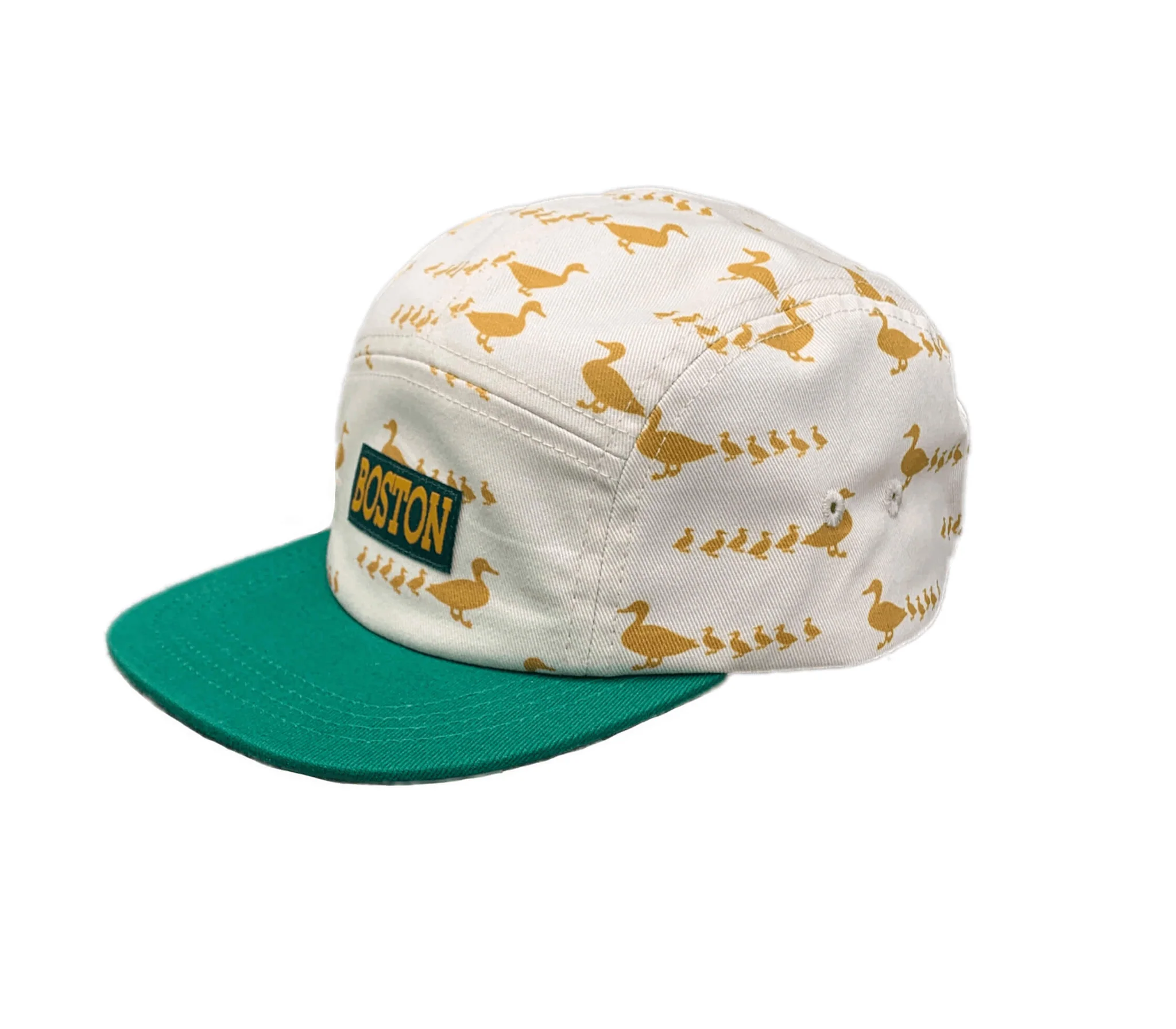 Sidetrack Sidetrack Toddler Boston Ducklings Print 5-Panel Hat