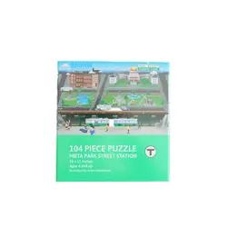 Sidetrack Sidetrack MBTA 104pc Jigsaw Puzzle - Park St. Station in Boston