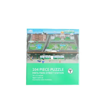 Sidetrack Sidetrack MBTA 104pc Jigsaw Puzzle - Park St. Station in Boston