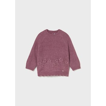 Mayoral Mayoral Flower Sweater