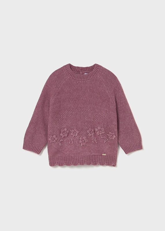 Mayoral Mayoral Flower Sweater
