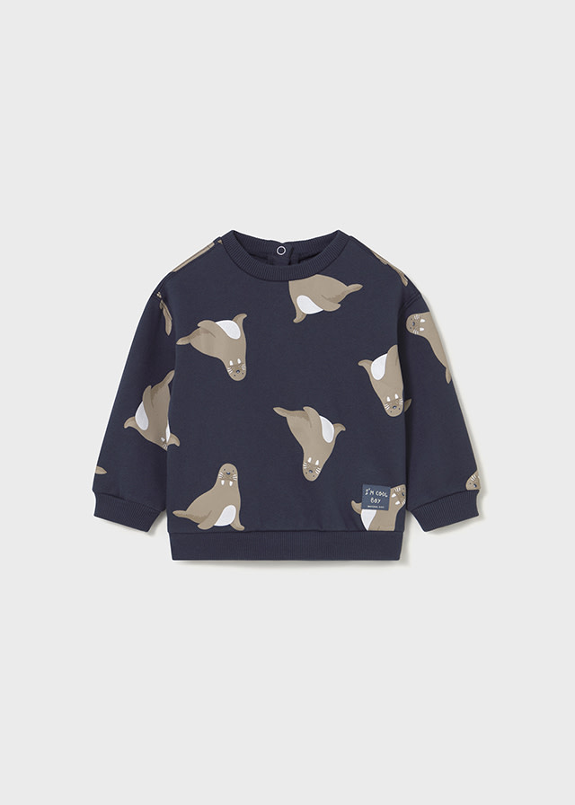 Mayoral Mayoral Walrus Printed Pullover