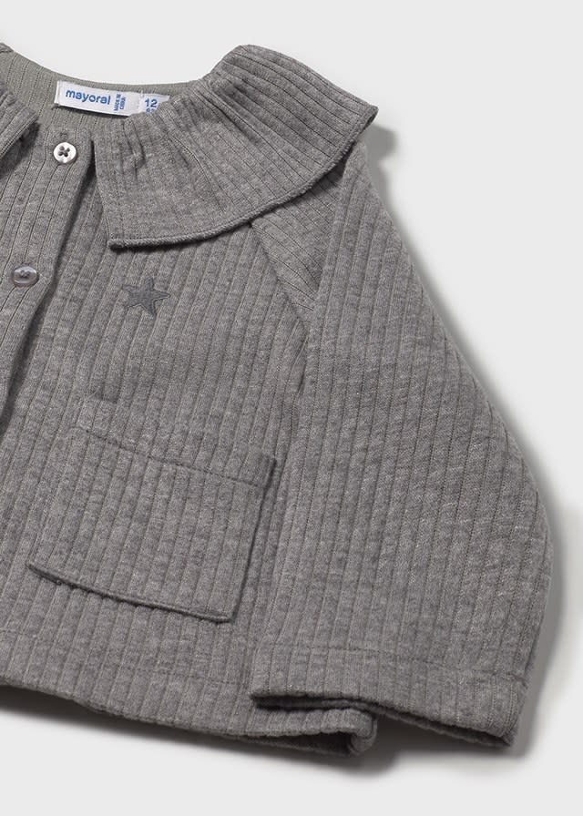 Mayoral Mayoral Knit Collared Cardigan