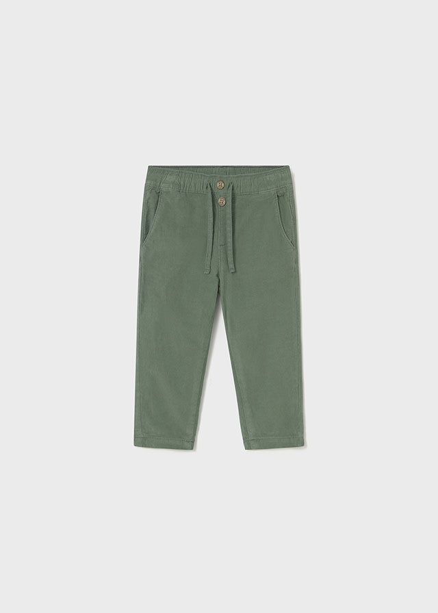 Mayoral Mayoral Micro-Cord Linen Trousers