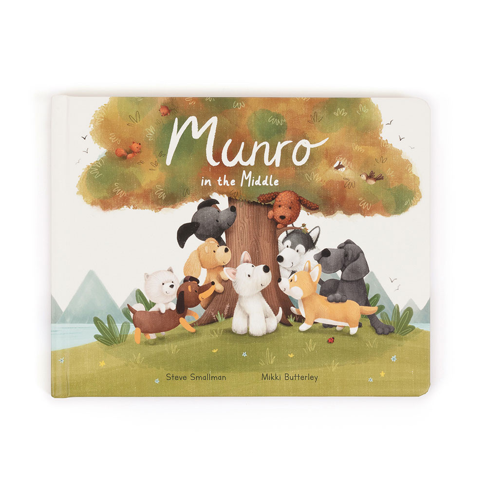 JellyCat Jellycat Munro in the Middle Book