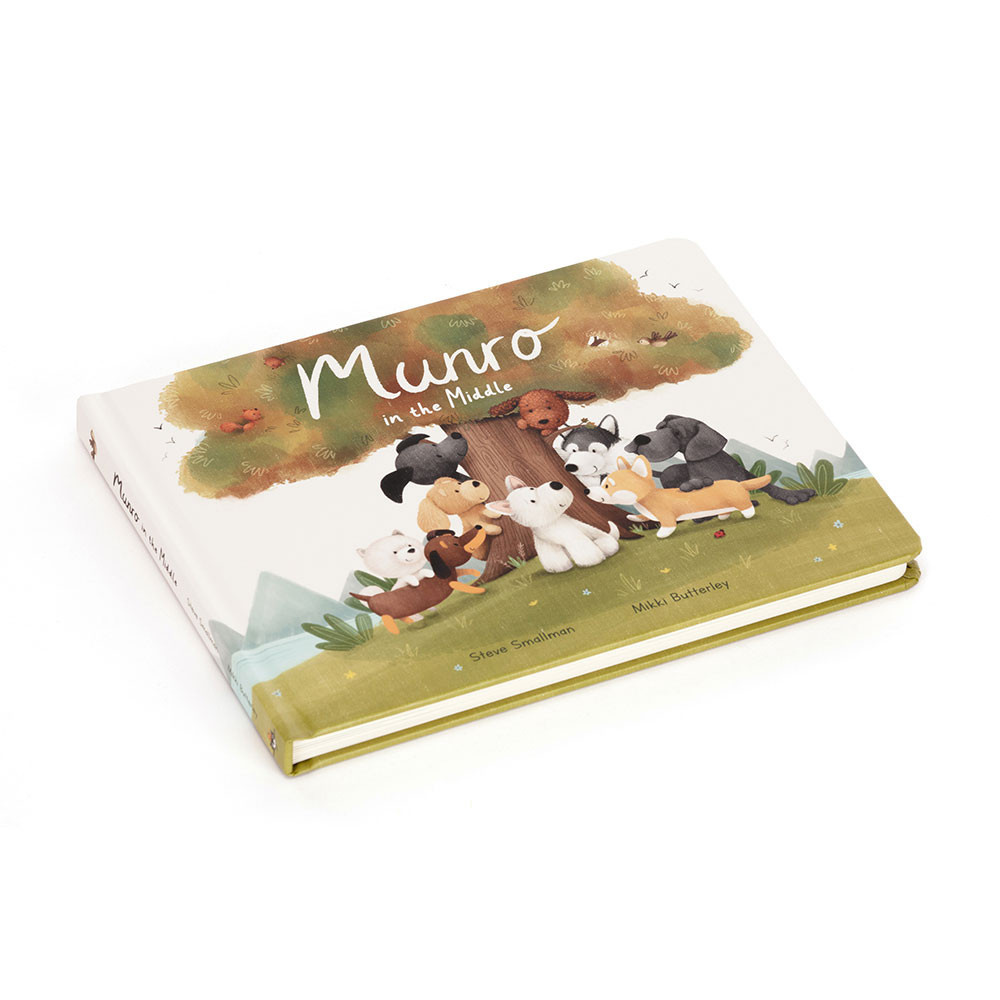 JellyCat Jellycat Munro in the Middle Book