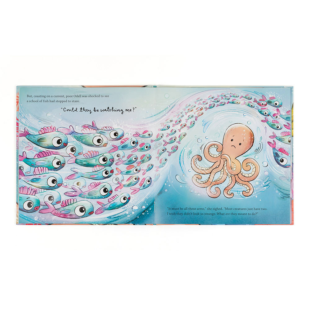 JellyCat Jellycat Odell's Amazing Arms Book