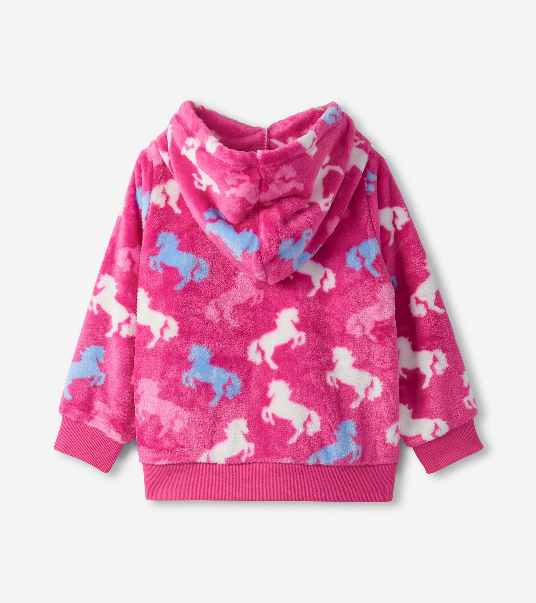 Hatley Hatley Beautiful Horses Fleece Zip-Up Hoodie