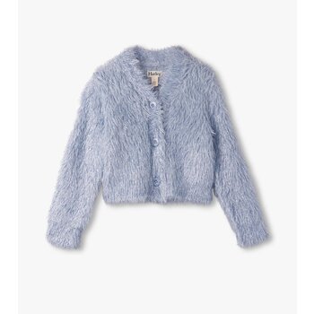 Hatley Hatley Glitter Heart Metallic Cardigan