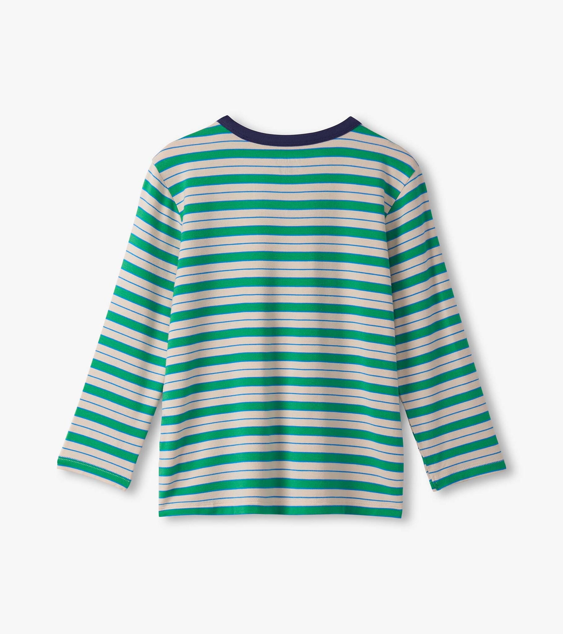 Hatley Hatley Blarney Striped Long Sleeve Bamboo Tee