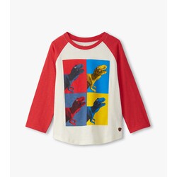 Hatley Hatley Dinos Cubed Raglan Tee