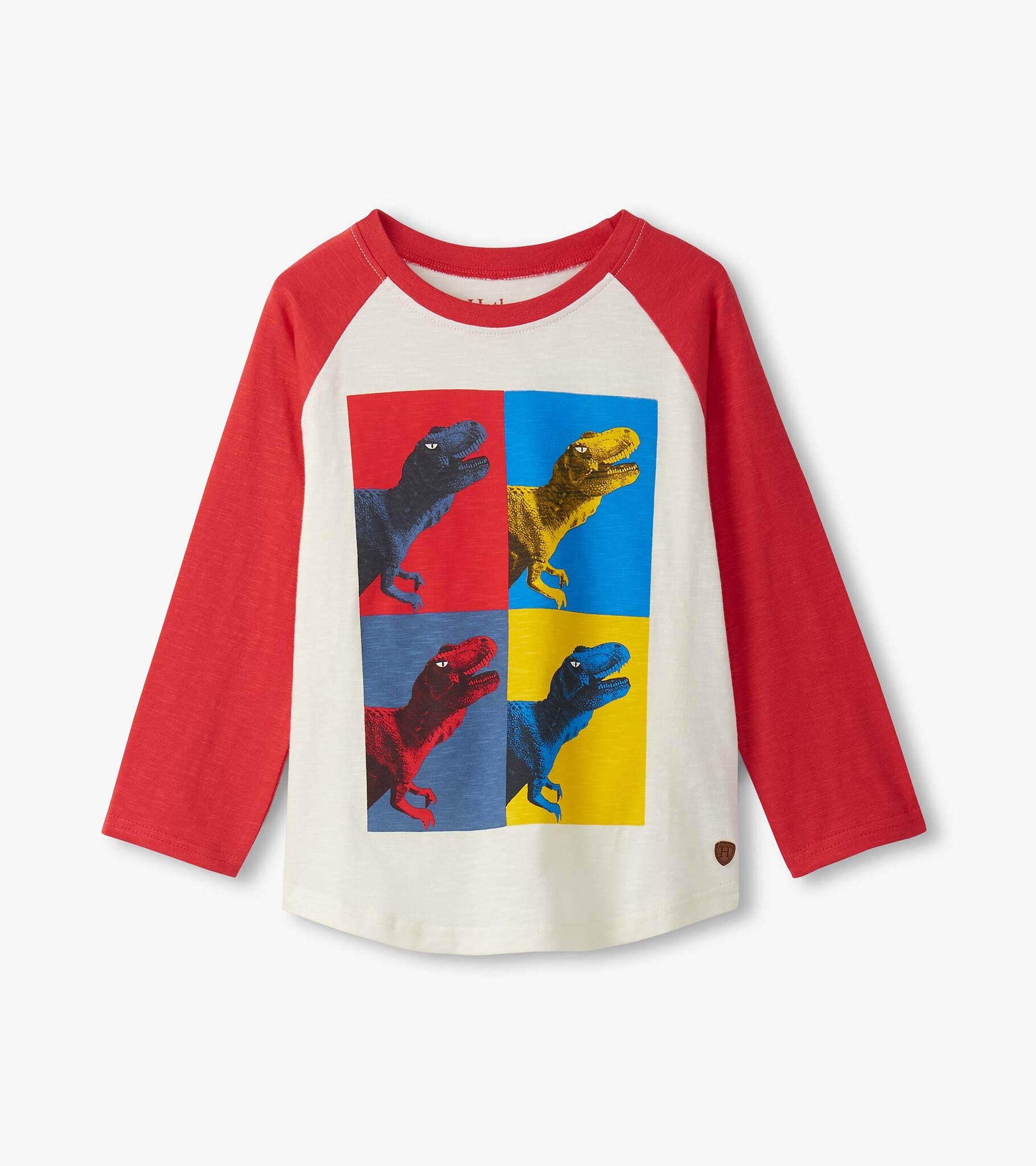 Hatley Hatley Dinos Cubed Raglan Tee