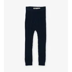 Hatley Hatley Navy Cable Knit Baby Legging