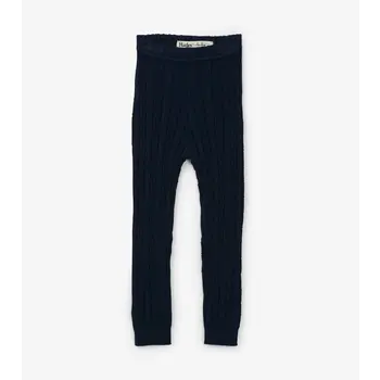 Hatley Hatley Navy Cable Knit Baby Legging
