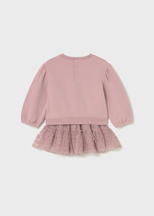 Mayoral Mayoral Bow Sweater & Skirt Set