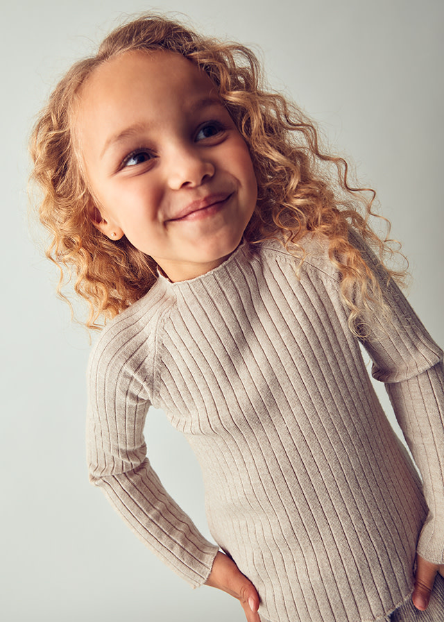 Mayoral Mayoral Ribbed Mockneck