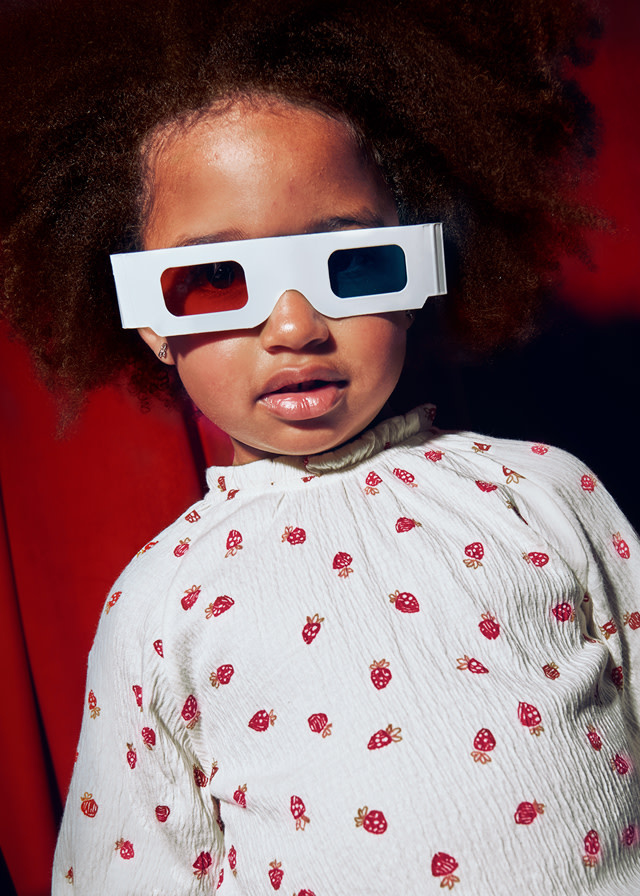 Mayoral Mayoral Strawberry Blouse