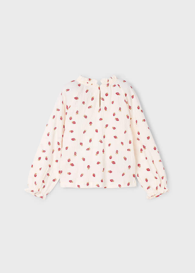 Mayoral Mayoral Strawberry Blouse