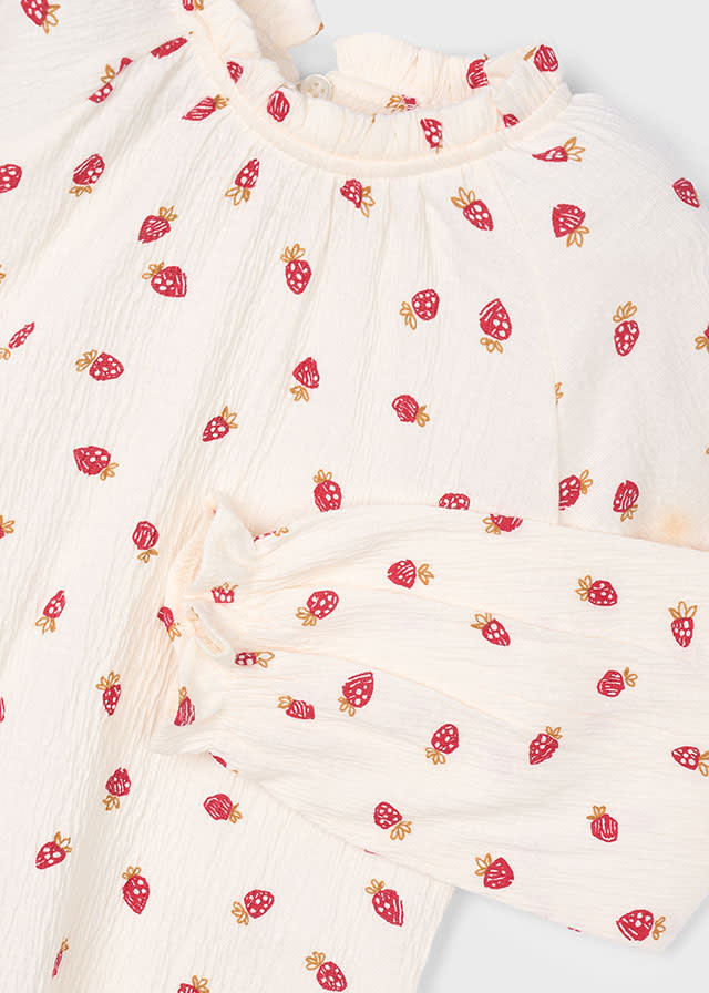 Mayoral Mayoral Strawberry Blouse