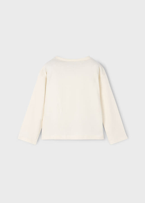 Mayoral Mayoral Flower Long Sleeve T-Shirt