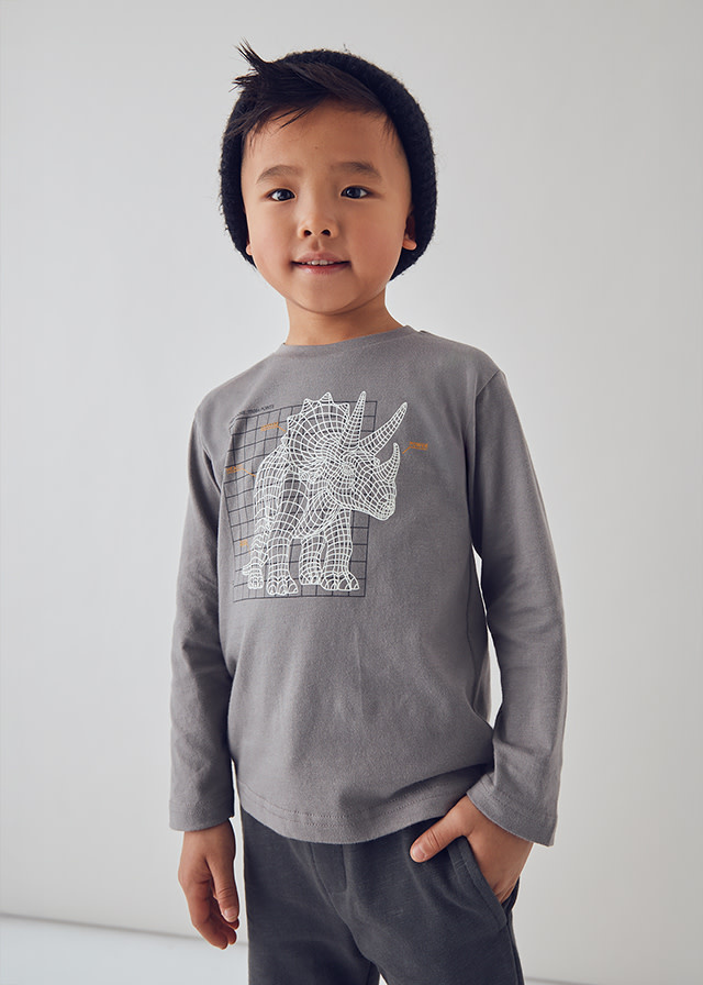 Mayoral Mayoral Graphic Long Sleeve T-Shirt