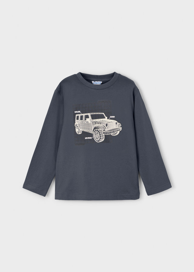 Mayoral Mayoral Graphic Long Sleeve T-Shirt