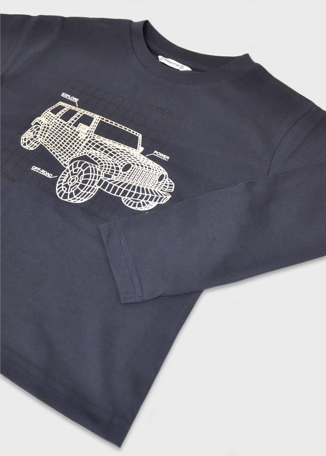 Mayoral Mayoral Graphic Long Sleeve T-Shirt