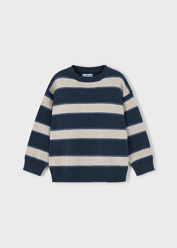 Mayoral Mayoral Stripe Basic Sweater
