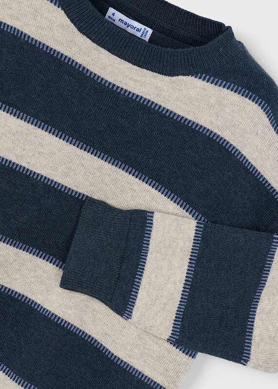 Mayoral Mayoral Stripe Basic Sweater