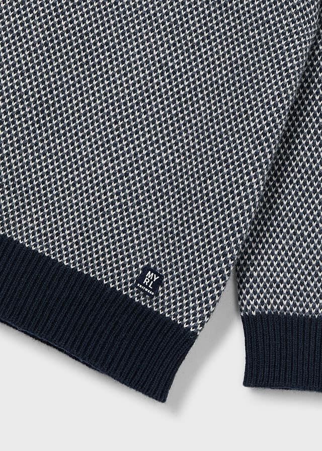 Mayoral Mayoral Two-Tone Sweater