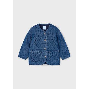 Mayoral Mayoral Heart Soft Denim Coat